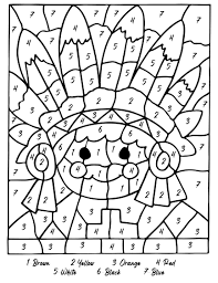 This collection includes mandalas, florals, and more. 10 Best Thanksgiving Color By Number Coloring Pages Printable Printablee Com