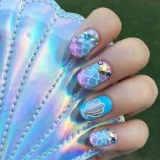 I Scream Nails Melbourne Nail Art Mermaid Nail Art Nail Art For Kids Mermaid Nails