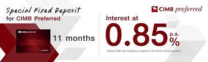 See more of cimb preferred account on facebook. Special Fixed Deposit For Cimb Preferred Customer Cimb Th