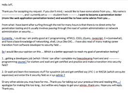 How to become a pen tester. Re Quot I Want To Become A Penetration Tester Quot