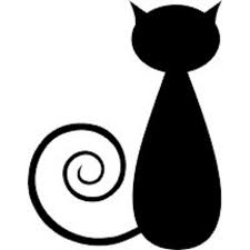 Simple Cat Silhouette Amo Gatos Pinterest Cat Silhouette Black Cat Art Cat Silhouette Tattoos