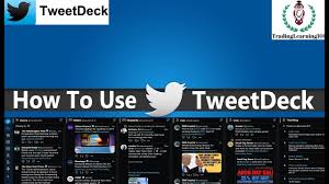 Each column will be related to the service, account tweetdeck will begin to pull up tweets and users who identify with those terms. How To Use Tweetdeck Youtube