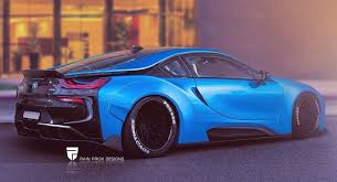 He leveraged his experience in tuning. Virtual Tuning Liberty Walk Bmw I8