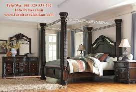 Desain Tempat Tidur Jati Kanopi Trend Tempat Tidur Jati Canopy Referensi Set Kamar Tidur Kanopi Jati Pili Canopy Bedroom Sets Bedroom Sets King Bedroom Sets