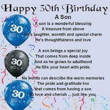Birthday Message For My Son Turning 3 30th Birthday Quotes For Son Quotesgram 30th Birthday Wishes 21st Birthday Wishes 21st Birthday Quotes