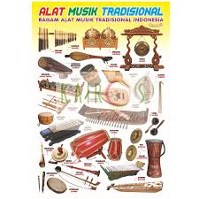 Lampung adalah sebuah provinsi paling selatan di pulau sumatera, indonesia, ibukotanya terletak di bandar lampung. Poster Anak Belajar Alat Musik Tradisional Indonesia Shopee Indonesia