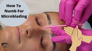 To make sure the needles didn't feel too intolerable, adora applied a numbing agent to patience's brow area. Best Way To Numb Microblading Client Tips On Anesthetics Youtube