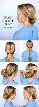 15 Easy Prom Hairstyles For Medium To Long Hair You Can Diy At Home With Step To Step Tutorials Simple Prom Hair Diy Hairstyles Prom Hairstyles For Long Hair