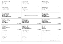Kaboom English Esl Worksheets For Distance Learning And Physical Classrooms