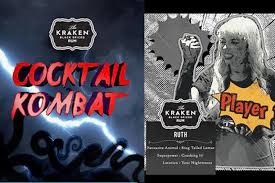 Cocktaile, piwo, przekąski na wodzie z piękna panoramą szczecina w tle. Kraken Takes Inspiration From Mortal Kombat In Bartender Cocktail Competition