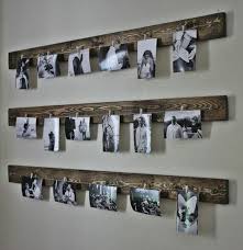 Drei Reihen Von Schwarz Weissen Fotos Fotowand Ideen Fotowand Fotowand Gestalten