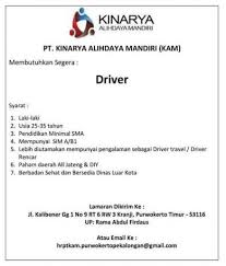 Minimal sma dan sederajat untuk driver. Loker Driver Bank Jogja Diutamakan Wanita Cari Kerja
