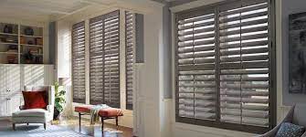 36 inches wide, gray rbs36gy72a. Hunter Douglas Gray Plantation Shutters Modern Living Room Denver By Windows Dressed Up Houzz