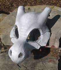 Cosplay Cubone Pokemon Inspired Skull Mask Https Www Etsy Com Pt Listing 254651324 Cosplay Cubone Pokemon Inspired Skull Ref Market Cosplay