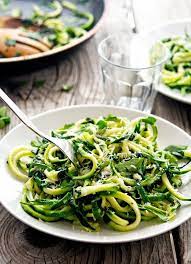 Garlic Butter Zoodles With Herbs Zoodle Recipes Whole Food Recipes Healthy Recipes