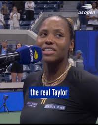 Taylor Townsend after beating Mirra Andreeva at U.S. Open “I wanna say  thank you to everyone who supported me the last 48 hours. It's bigger than  me. It's about the message and