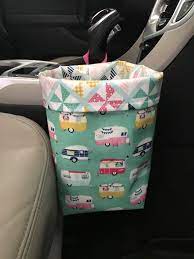 Glamping Campers W Pinwheels Car Trash Bag Etsy Car Trash Bag Diy Car Trash Bag Car Trash