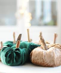 Pompoenen Van Fluweel Twijgje Maken Christmaholic Nl
