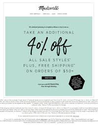Today's top $25 off madewell promotion: Pin By Faye Espiritu On Fall 2013 2 Pm Email Design Email Marketing Design Inspiration Email Marketing Design