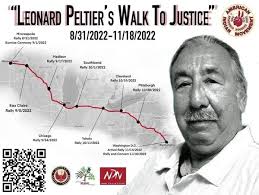 Minnesotans walk to D.C., calling to free Leonard Peltier in 'Walk to  Justice'