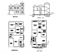 Apr 16, 2021 · plan, section, and elevation are different types of drawings used by architects to graphically represent a building design and construction. Plan Of The House With Elevation And Section In Dwg File By Cadbull Cadbull Medium