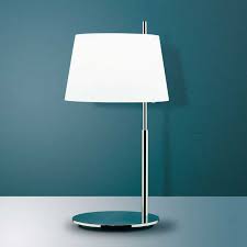 Add a dash of color to your home with this set of two table lamps from 360 lighting. Fontana Arte Passion Chrome With Opaline Frosted Glass Table Lamp Fonu36100