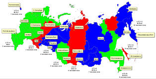 Time Zones Blog O Chasovyh Poyasah Rossii I Mira