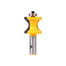 When making classic wainscot chair rail, there are two router bits that i use almost every time. Yonico Chair Rail Molding 2 11 16 In Len 1 2 In Shank Carbide Tipped Router Bit 16169 The Home Depot