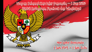Mari kita kembali menanamkan dalam hati dan jiwa kita bahwa selamat hari lahir pancasila 2020! Kata Kata Ucapan Selamat Hari Lahir Pancasila 1 Juni 2020 Youtube