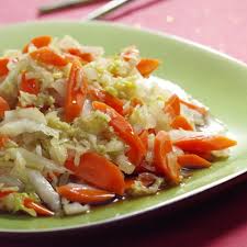 Napa Cabbage Carrots With Rice Wine Oyster Sauce Recipe Napa Cabbage Recipes Napa Cabbage Healthy Chinese Recipes