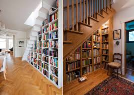 Building shelves under the staircase with storage. 15 Clever Under Stairs Design Ideas To Maximize Interior Space
