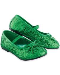 Girls Green Sparkle Shoes Sparkle Shoes Emerald Green Shoes Girls Dress Shoes