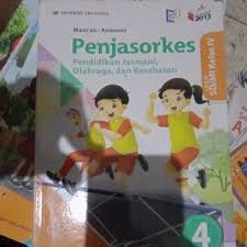 Buku Pjok Penjasorkes Kelas 4 Sd Kurikulum 2013 Penerbit Erlangga Shopee Indonesia