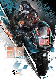 While fabio quartararo was cruising to victory, who would join him on the rostrum? Yamaha Srt Full Colors Vertical 20 Fabio Quartararo Aka El Diablo Prints On Canvas Yamaha Motogp Print Images