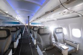 Close location of the galleys, limited legroom and lack of floor storage during. Now Arriving Alaska Airlines New Cabin Experience Feb 27 2019