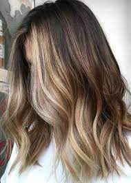 The color you choose for your hair should depend on its length. Naturally Dark Hair Color Ideas For Medium Length Hairstyles 2018 Hair Styles Hair Lengths Balayage Hair