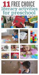 11 Literacy Activities For Preschool Free Choice Time No Time For Flash Cards Literacy Activities Preschool Literacy Preschool Activities