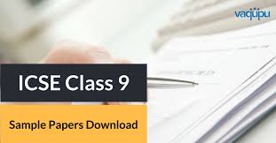 Get Icse Class 9 Sample Papers For Free Download Of All Subjects 2017 18 Model Papers Of Icse Class 9 For Free Downlo Sample Paper Chemistry Paper Maths Paper