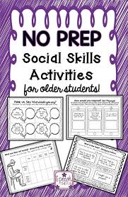 No Prep Social Skills For Older Students Teaching Social Skills Social Skills Groups Social Skills Lessons