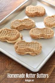Ultra smooth peanut butter fudge filled with nutter butter cookies. Homemade Nutter Butters Recipe Popular Cookie Recipe Peanut Butter Recipes Nutter Butter