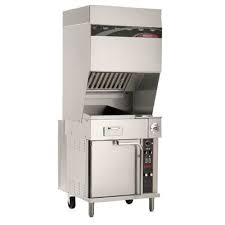 Cuisiniere Electrique Wvo2hfg Wells Bloomfields Professionnelle En Inox Avec Hotte Integree