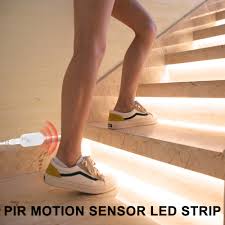 5v Pir Led Closet Light Tape Wireless Motion Sensor Lamp Kitchen Cabinet Light Lamp Led Strip Waterproof Usb Led Lighting Ribbon Under Cabinet Lights Aliexpress
