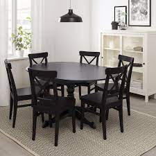 Product details it's quick and easy to change the size of the table to suit your different needs. Ingatorp Extendable Table Black Shop Here Ikea