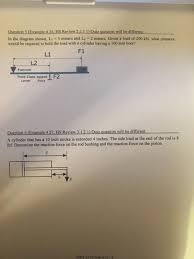 Learn how many millimeters equal one inch, how to convert in to mm, what the difference is between inches and millimeters. In The Diagram Shown Li 5 Meters And L2 2 Meters Chegg Com