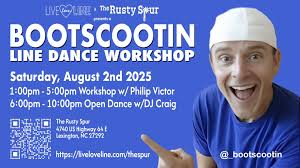 Line dance workshop in Lexington, North Carolina