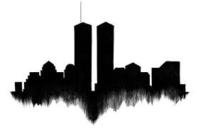 9 11 Black And White Memorial Pin On Art