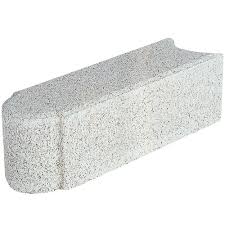 Beautify your outdoor garden areas with flex curve scallop border, an easy diy light weight garden border. Pavestone Edgestone 12 In X 3 5 In X 3 5 In Limestone Concrete Edger 93008 The Home Depot