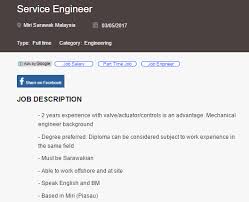 • prepare sales documents such as quotation, tender, invoice. Oil Gas Vacancies Service Engineer Matco Malaysia Sdn Bhd Miri