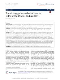 Dry time is the recommended length of time between coats of product, often called recoat time, and cure time is the length of time recommended before subjecting your finished project to daily use. Pdf Trends In Glyphosate Herbicide Use In The United States And Globally