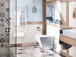 If you want to use the large format tile for the bathroom, you should calculate the square footage of the. Design An Oriental Bathroom With Abstract Tile Patterns Hansgrohe Int